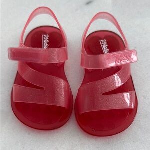 Mini Melissa Girl Sandals size 5